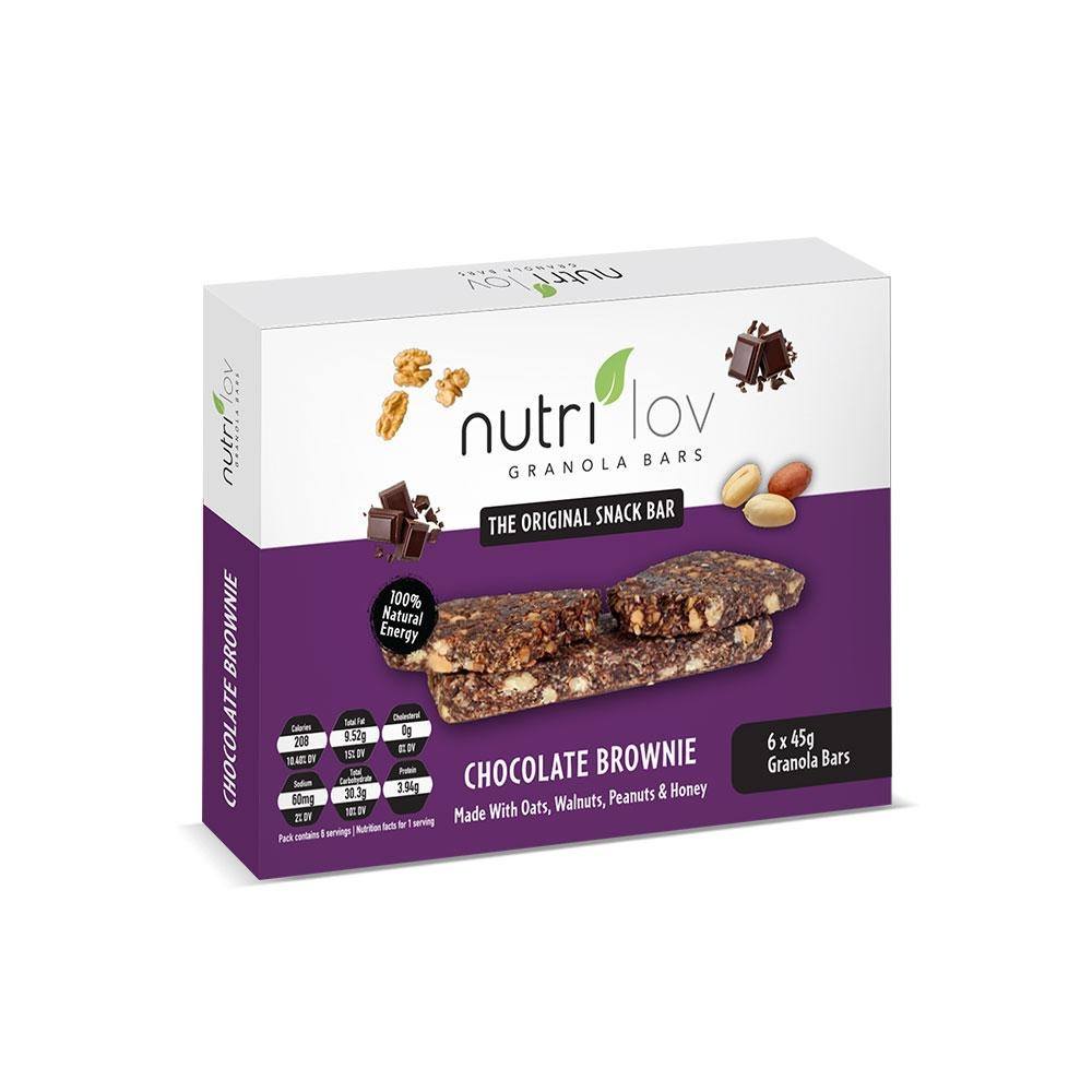 Buy Nutrilov Chocolate Brownie (BOX) At Best Price GrocerApp