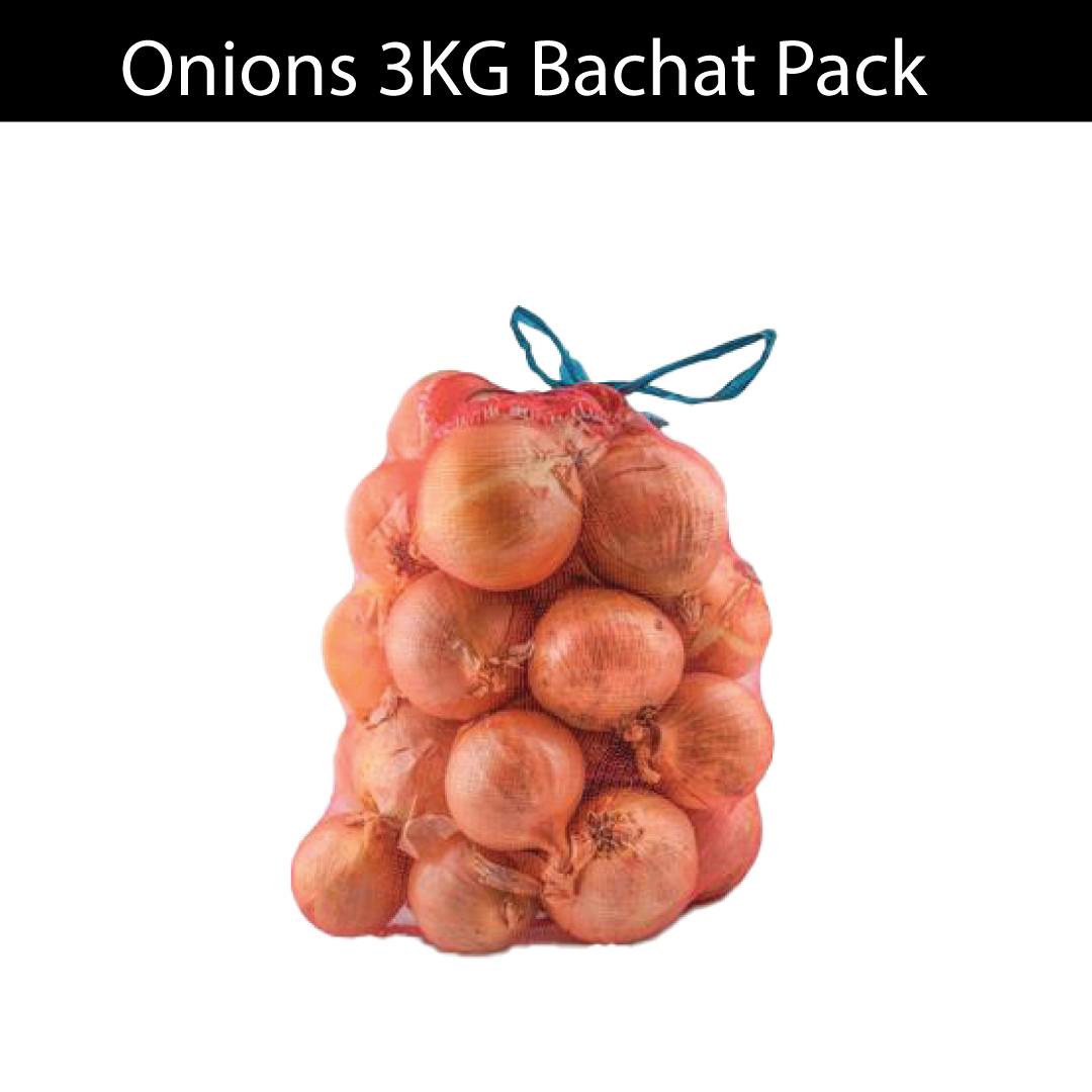 Onion Saving Pack 3kg (Mix Size)