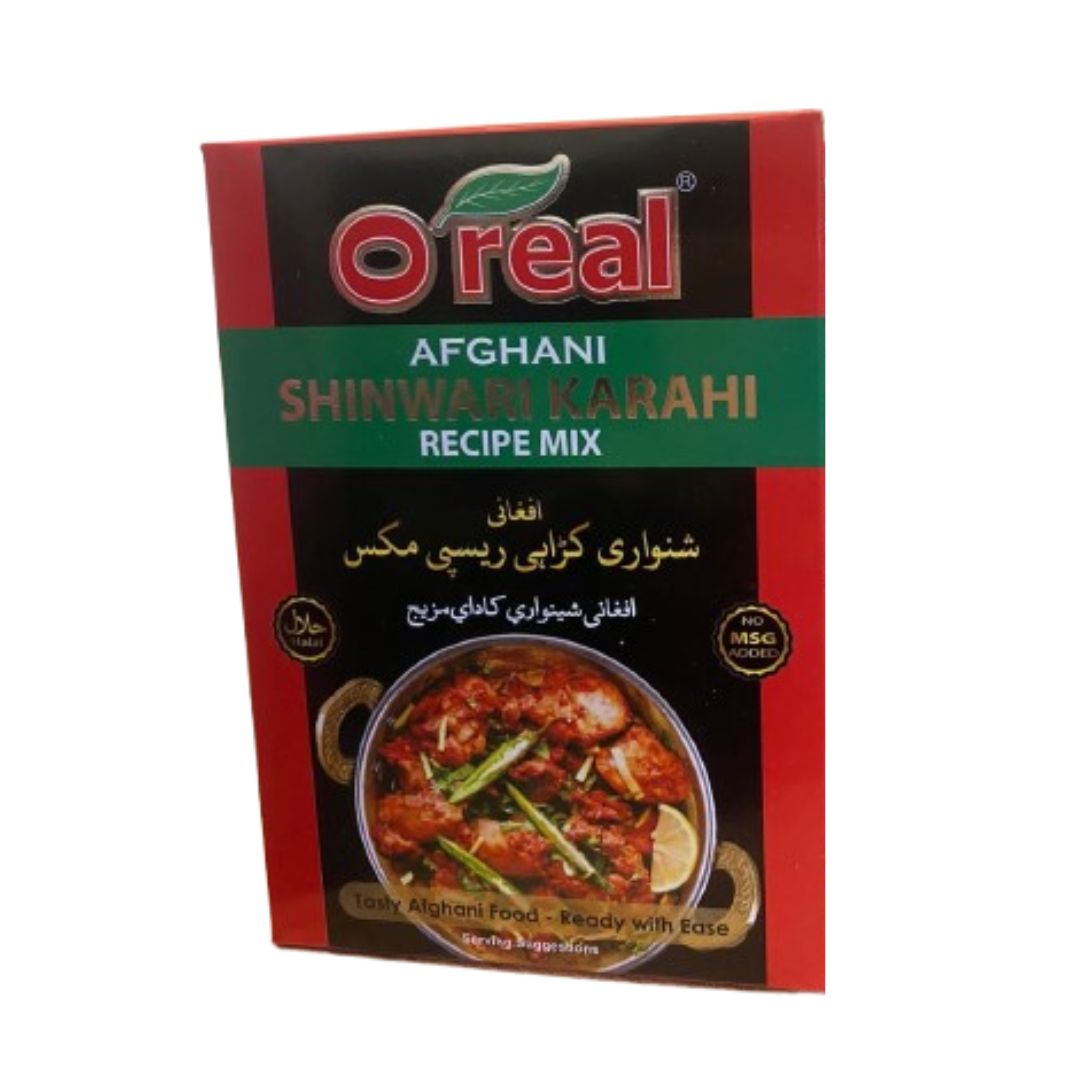 Oreal Afghani Shanwari Karahi  Recipe Mix