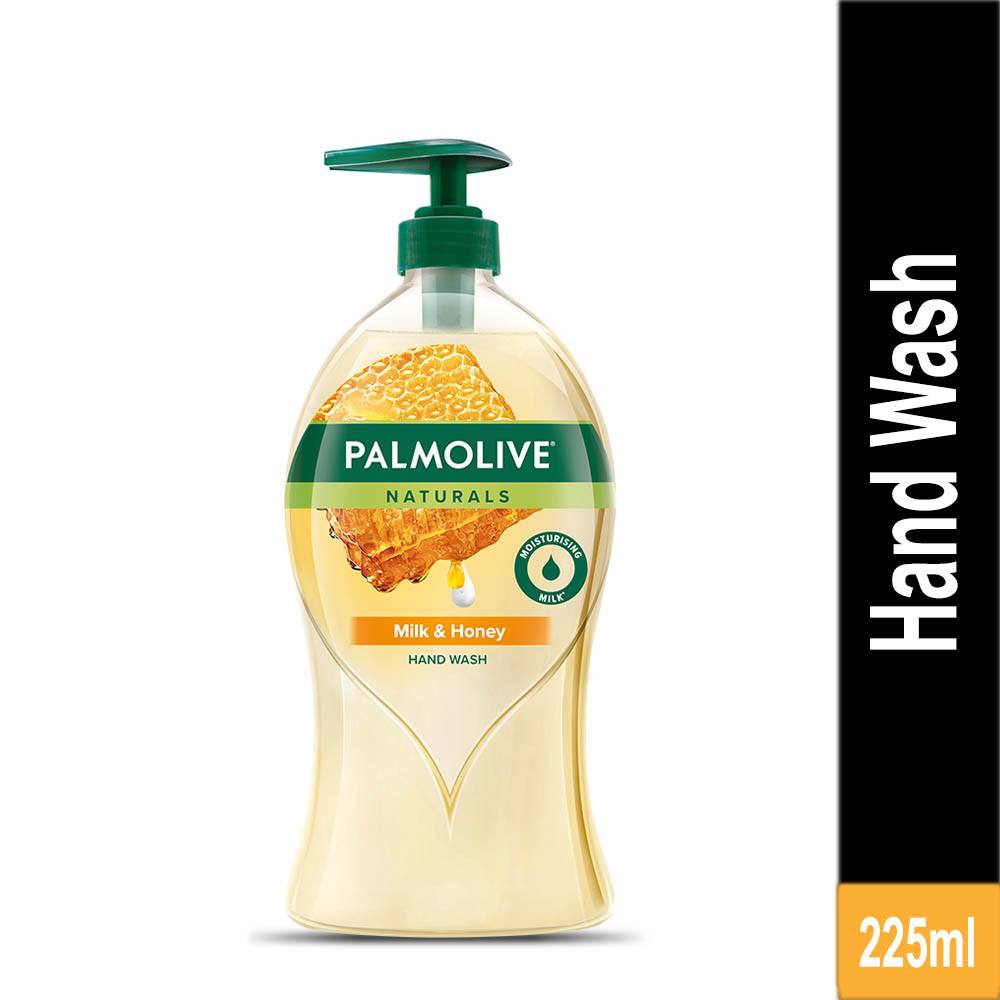 Palmolive Naturals Liquid Handwash Milk & Honey 225ml Bottle
