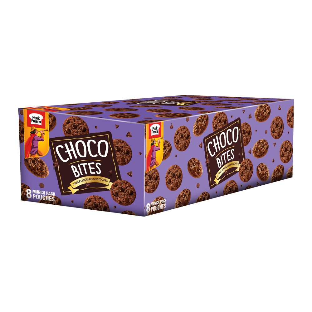 Peek Freans Choco Bites Double Chocolate Chip Munch Pack (1X8)