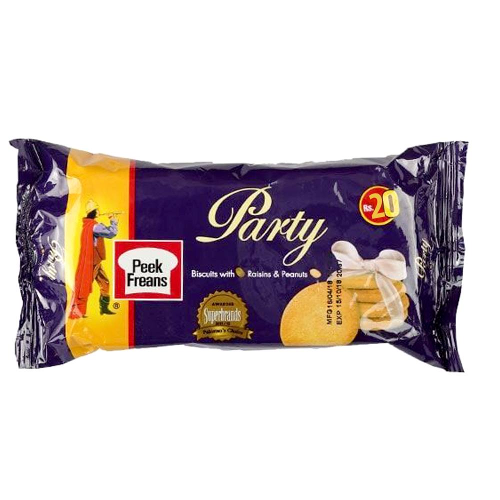 Buy Peek Freans Party Biscuit With Raisins & Peanut Half Roll At Best