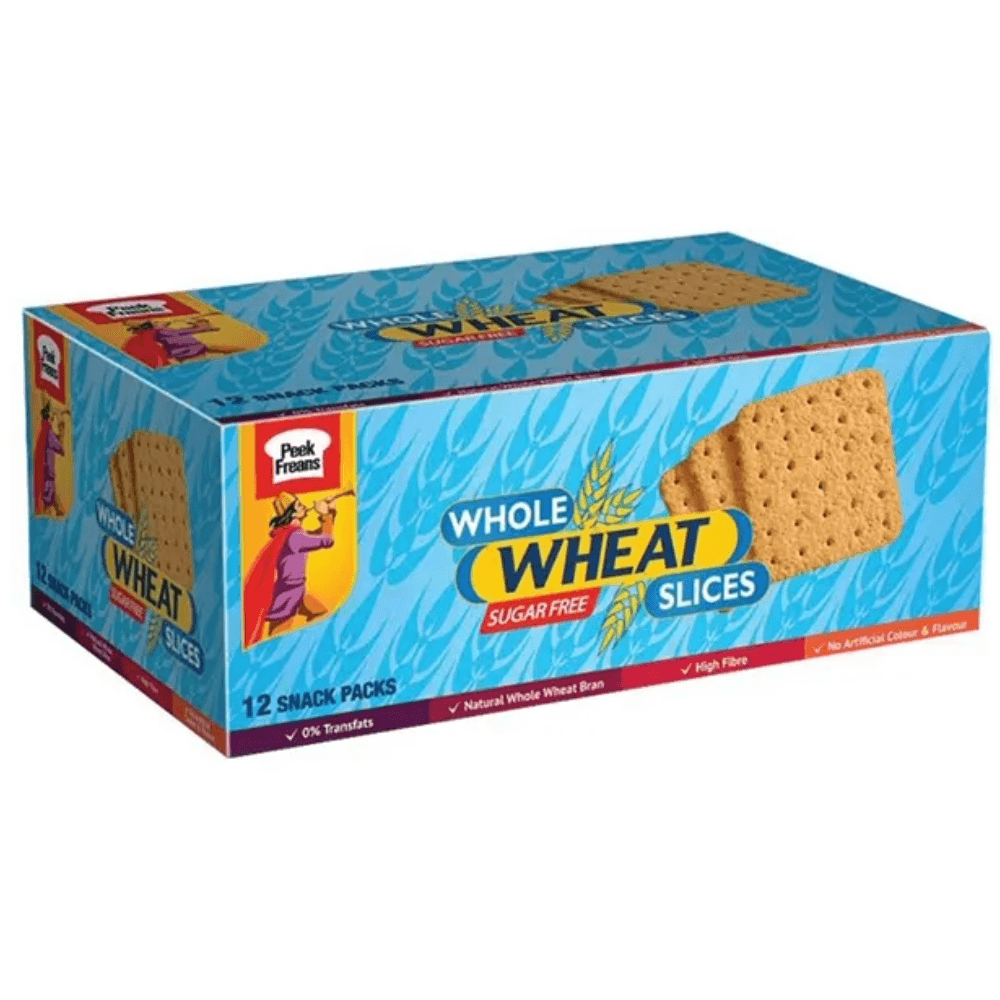 Peek Preans Whole Wheat Sugar Free Slices Sanack Pack (12Pcs)