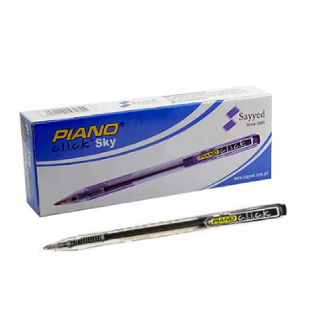 Piano Click Blue Ball Point Box