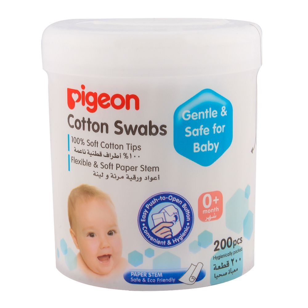 Buy PIGEON COTTON SWABS 1UNIT 200s At Best Price GrocerApp