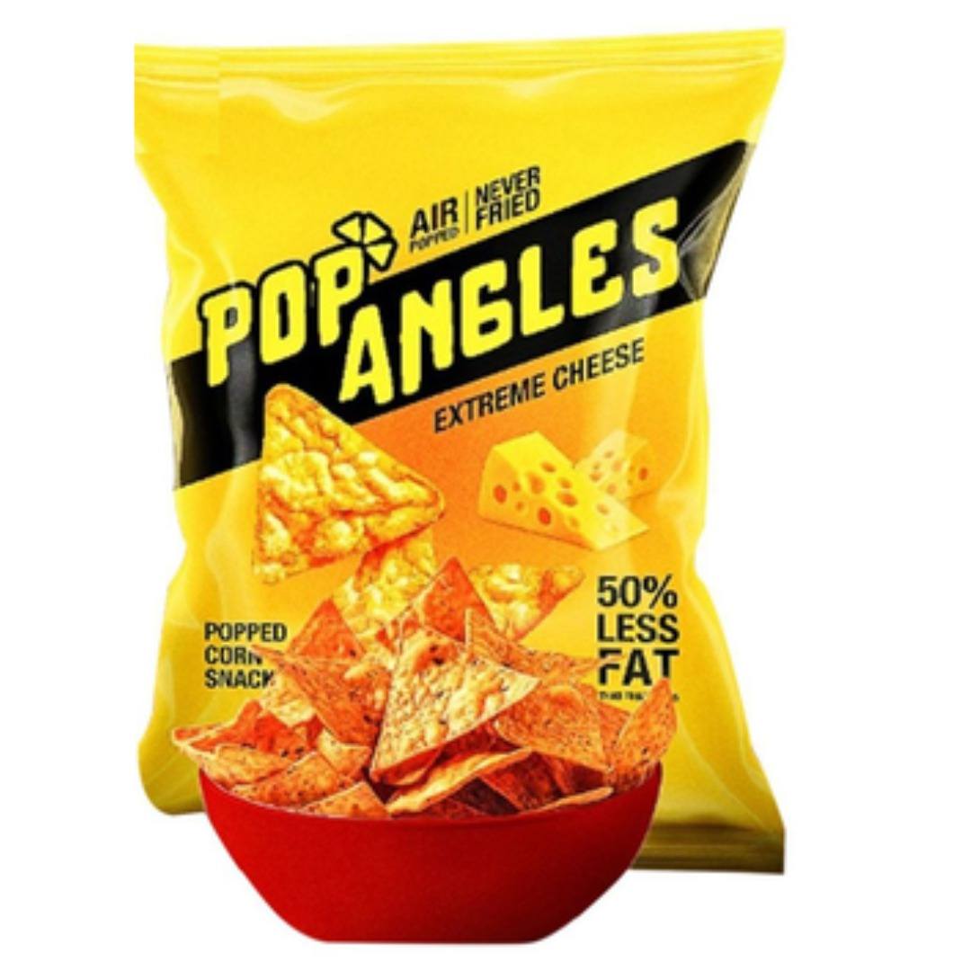 Pop Angles Corn Snacks Air Fried Never Fried Extreme Cheese