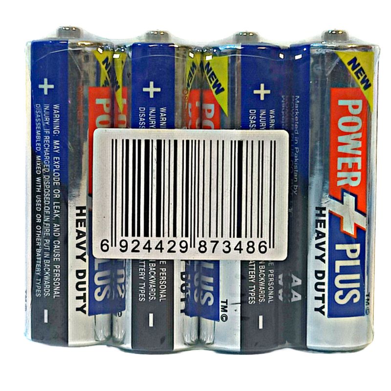 POWER PLUS BATTERY HEAVY DUTY AA1.5v 1UNIT