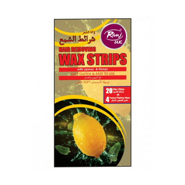 Buy Rivaj Uk Wax Strips Lemon & Honey 20s At Best Price GrocerApp