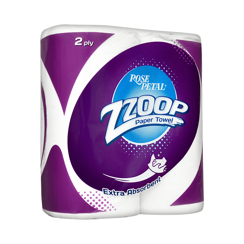 Buy Rose Petal Zoop Kitchen Towel Tissue 2 Ply 2 Roll a Tissue Papers