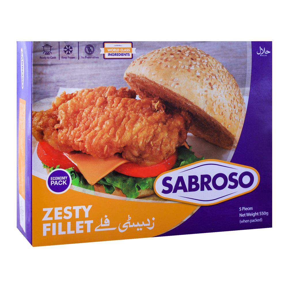 Buy Sabroso Zesty Fillet Economy Pack Burger Patties