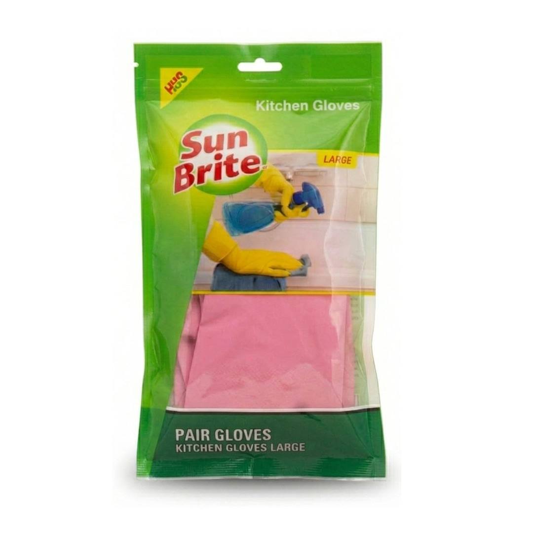 Sun brite Kitchen Golves Pink Large
