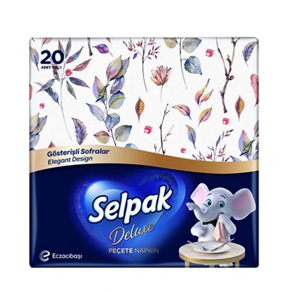 Buy Selpak Napkin Deluxe Elegant 20pc At Best Price GrocerApp