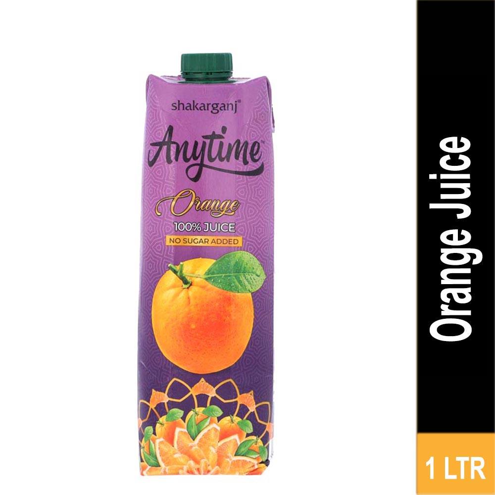 Buy SHAKARGANJ ANYTIME ORANGE JUICE 1000 ML At Best Price GrocerApp