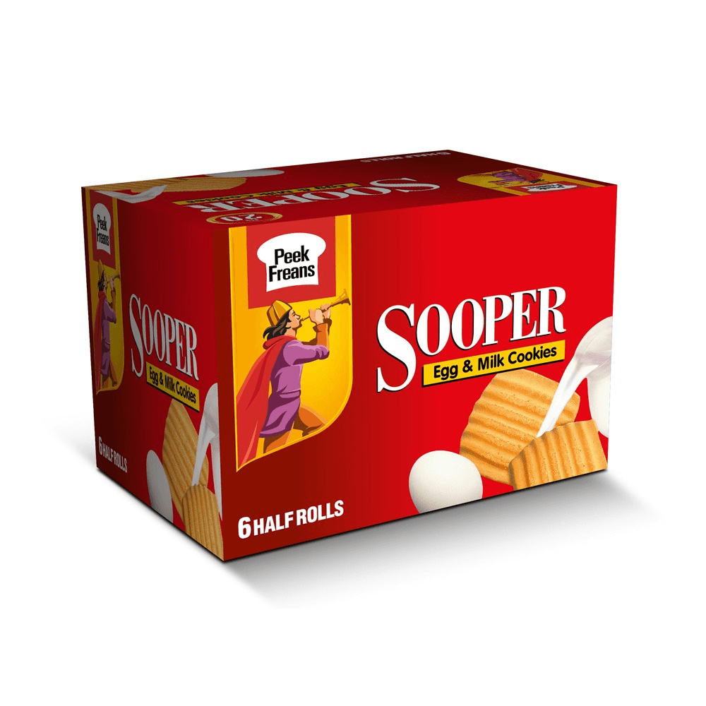 PEEK FREANS SOOPER ORIGINAL BISCUIT 8 H/ROLL