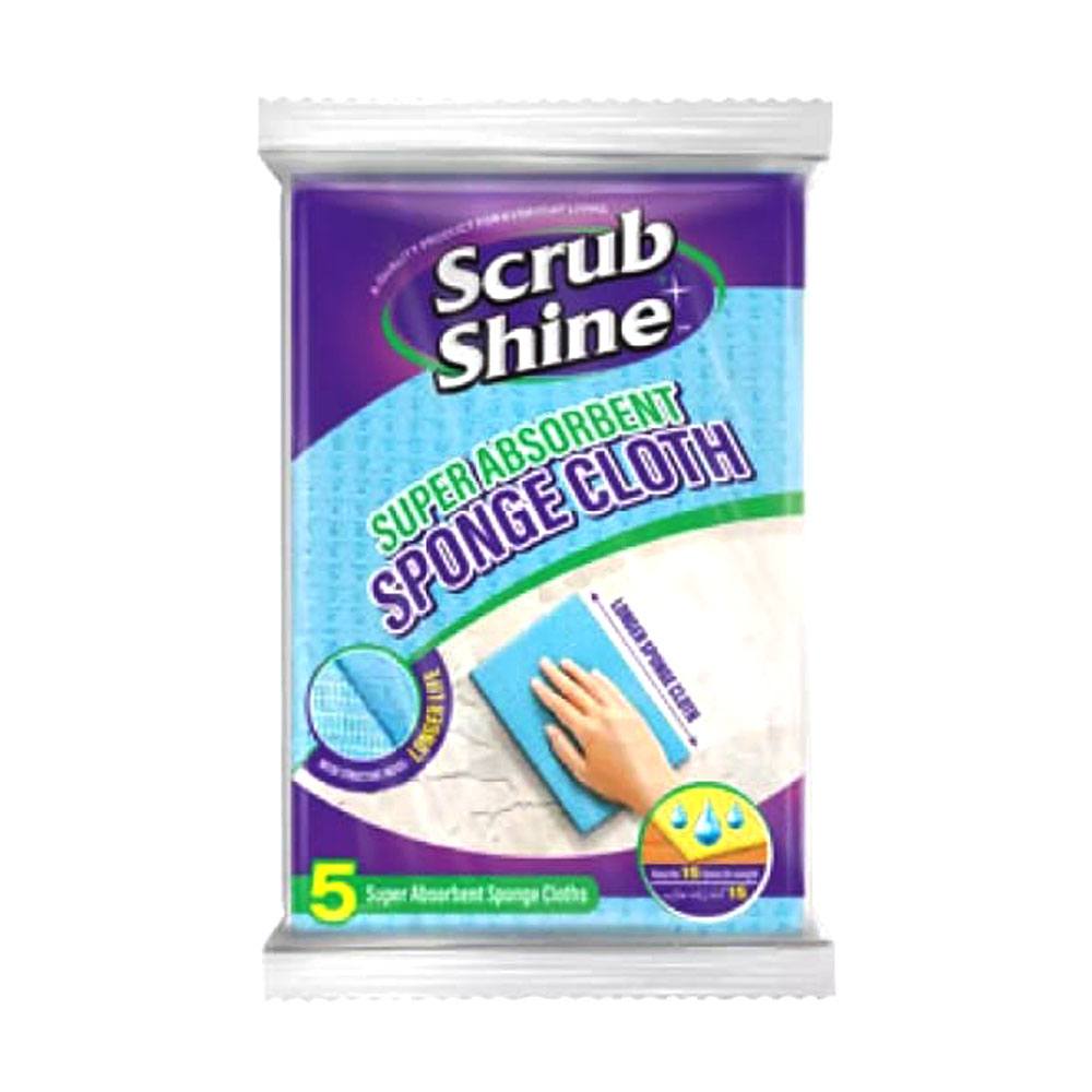 Buy Sponge Cloth 5in1 Pack Kitchen Cleaning online
