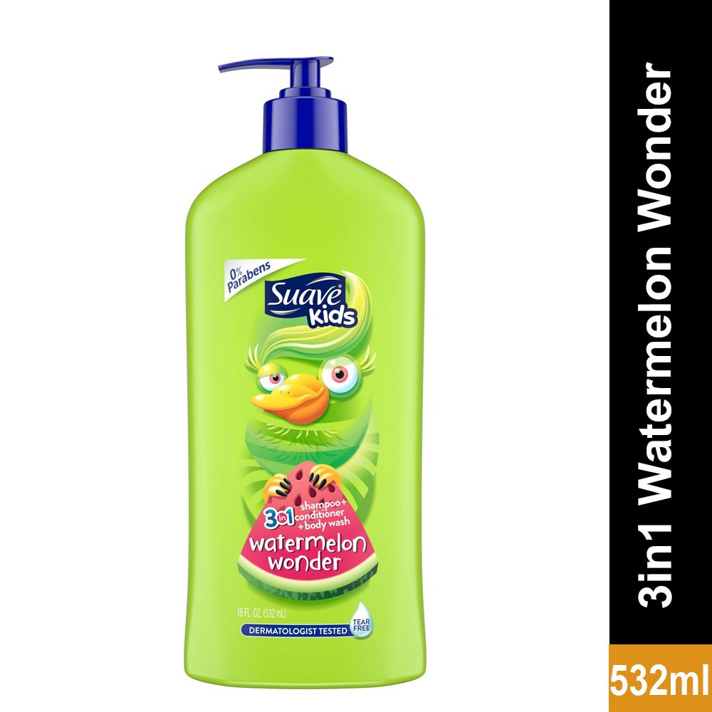 Suave Kids 3in1 Shampoo+ Conditioner+ Body Wash