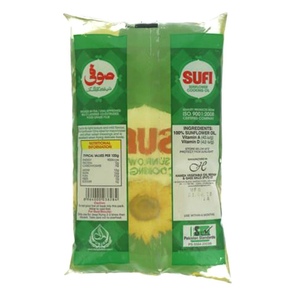 Buy Sufi Sunflower Oil Pouch At Best Price - GrocerApp