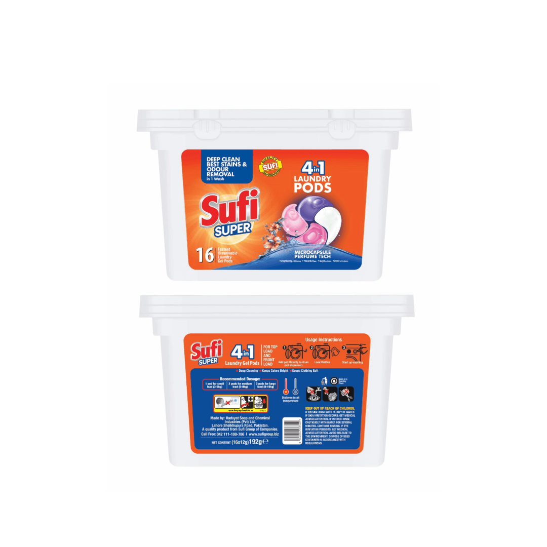 Sufi Super Laundry Pods