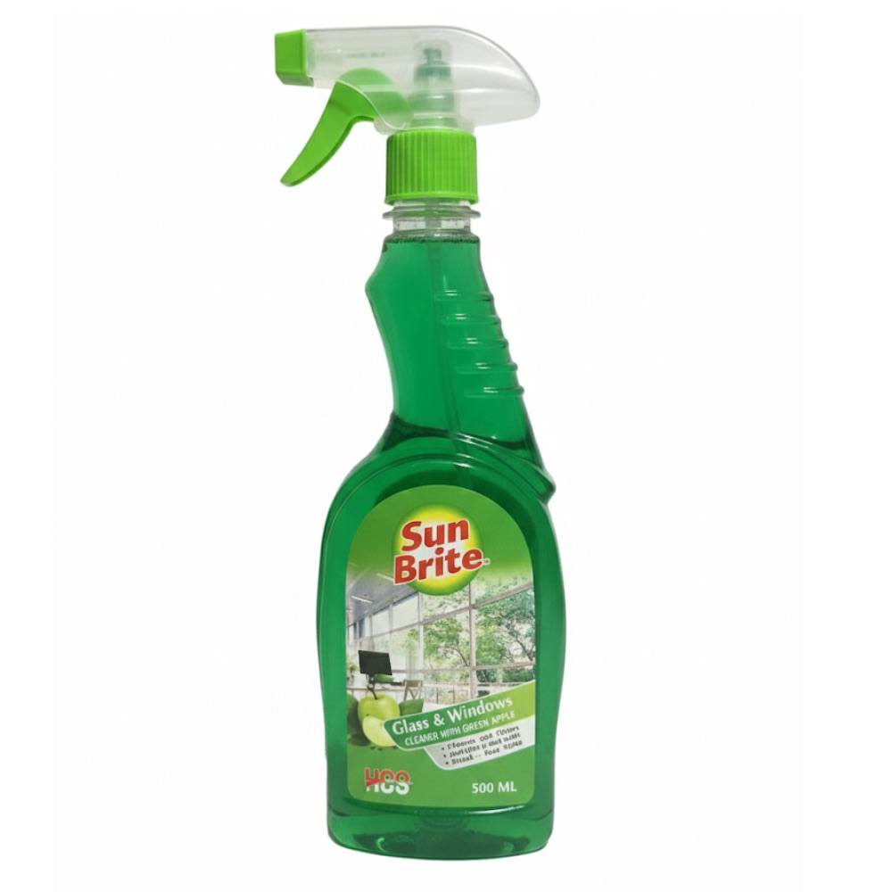 Sun bright Glass & Window Cleaner Apple ,1PC
