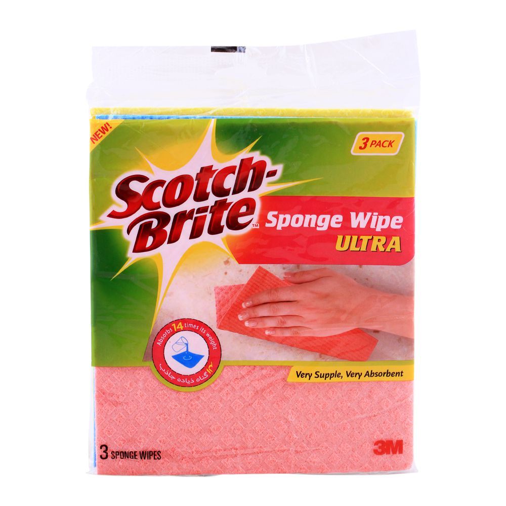 Sun brite Sponge Wipe Ultra 3IN1
