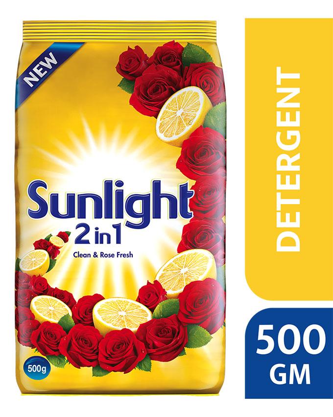 Buy Sunlight 2 in 1 Clean & Rose Fresh Washing Powder At Best Price