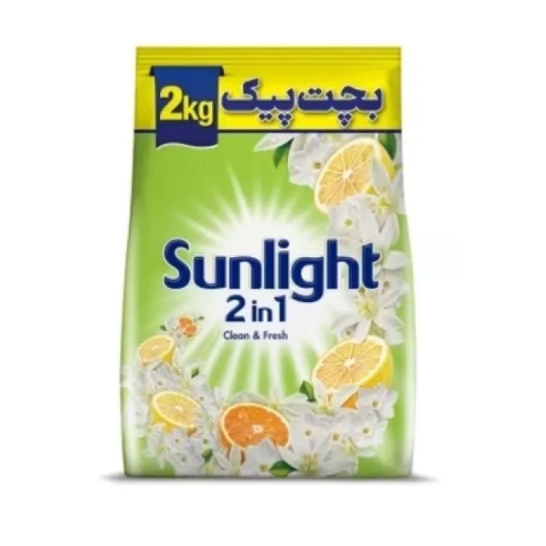 Sunlight 2 in 1 Clean & Fresh Washing Powder