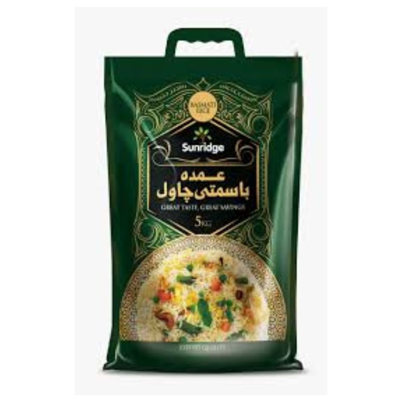 Buy Sunridge Umdah Basmati Rice 5 Kg At Best Price - GrocerApp