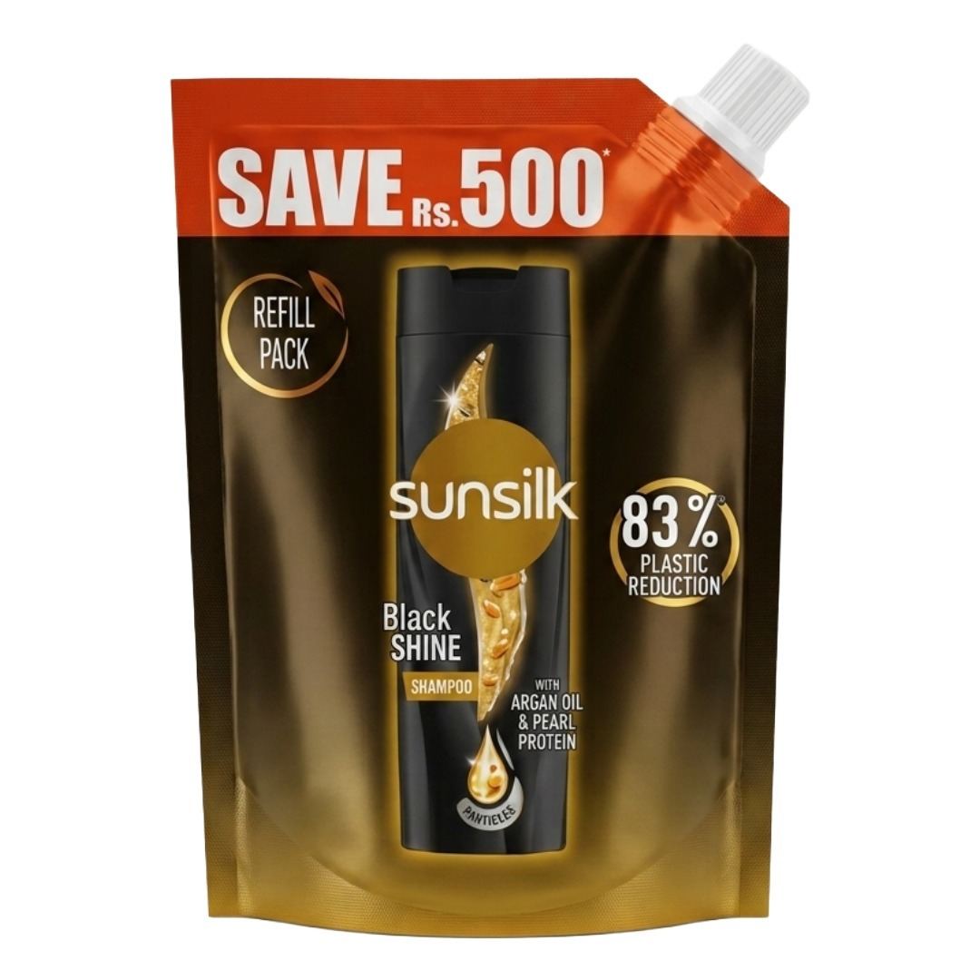 Sunsilk Black Shine Shampoo Pouch