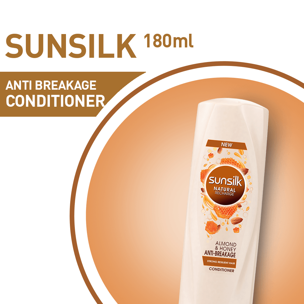 Buy Sunsilk Naturals Recharge Almond & Honey AntiBreakage Conditioner