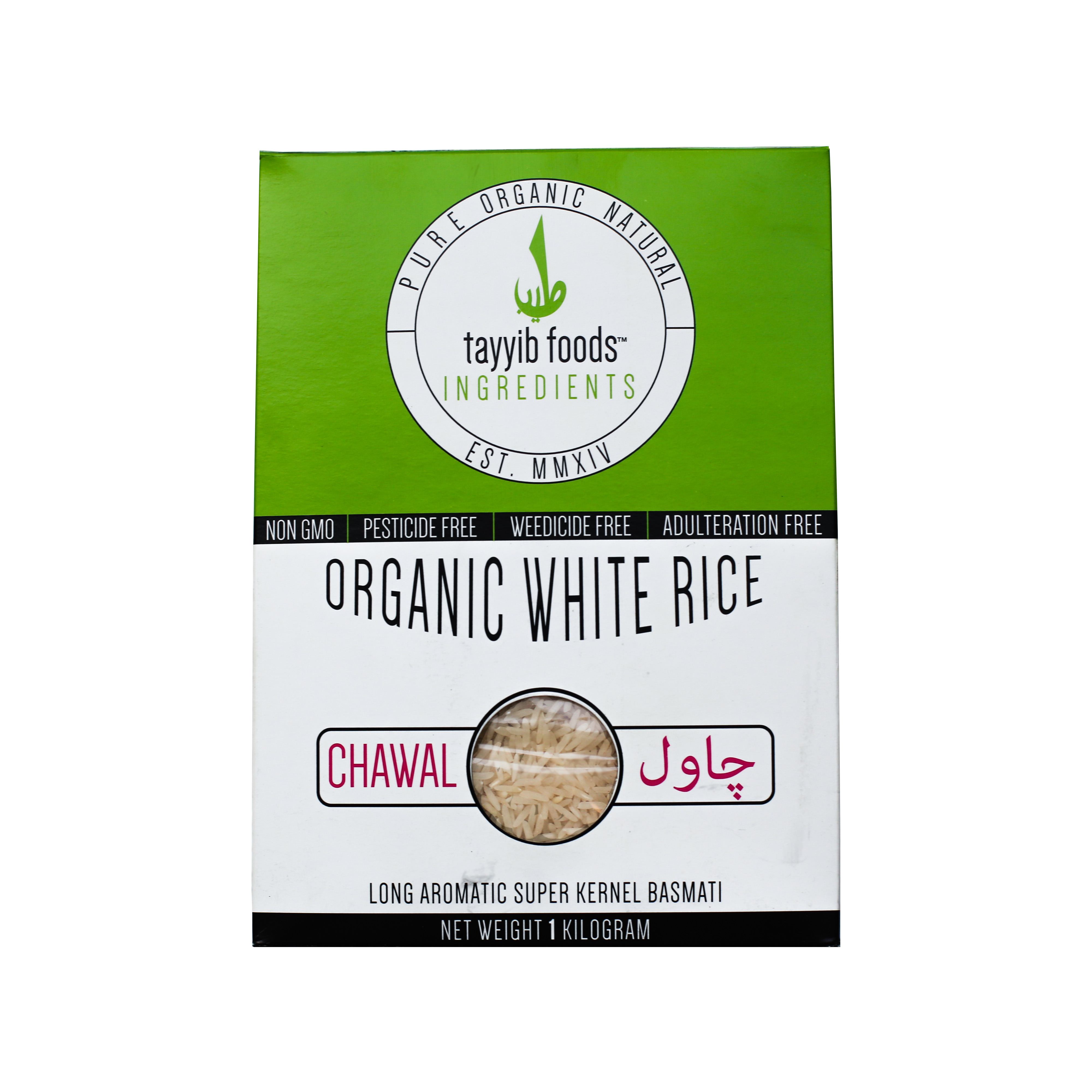Buy Tayyib Foods Organic White Rice 1KG At Best Price GrocerApp