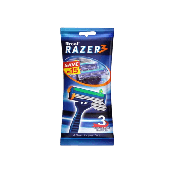Treet Razer 3 disposable Razors 3pcs