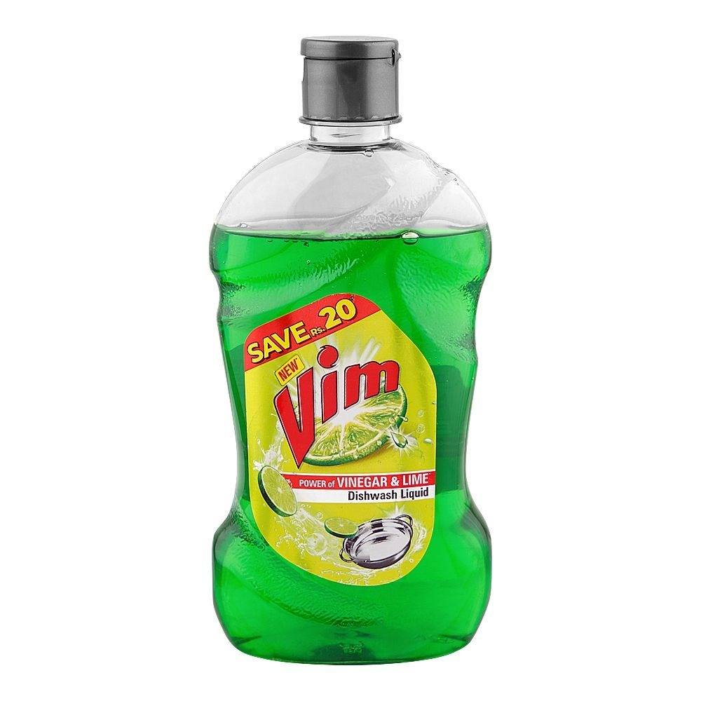 Vim Vinegar & Lime Dishwash Liquid (500ml)