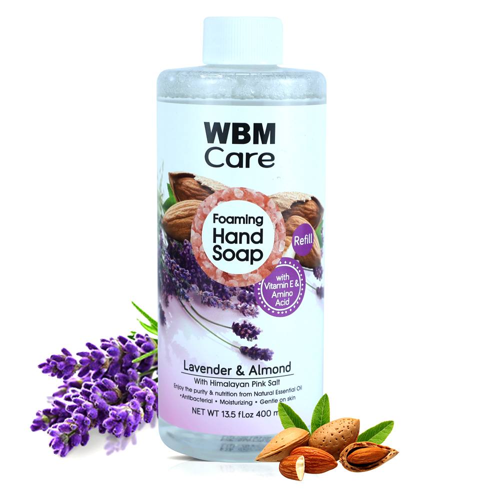 Buy WBM Foaming Hand Wash Lavender & Almond Refill At Best Price