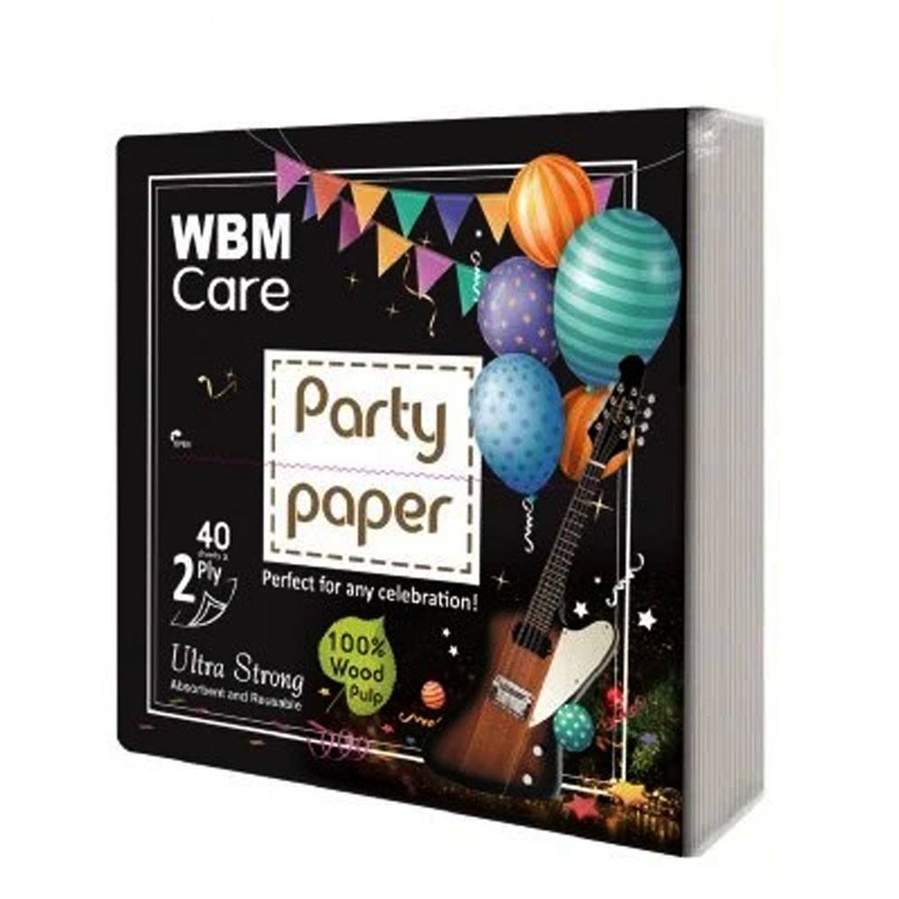 Buy WBM Party Paper 2 Ply 80Sheets Tissue Papers online