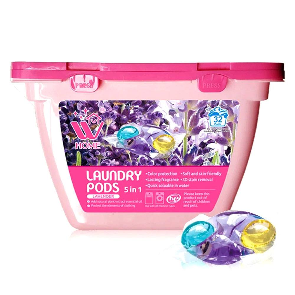 Buy WBM Laundry Detergent Pods 32 Pcs Lavender Product of