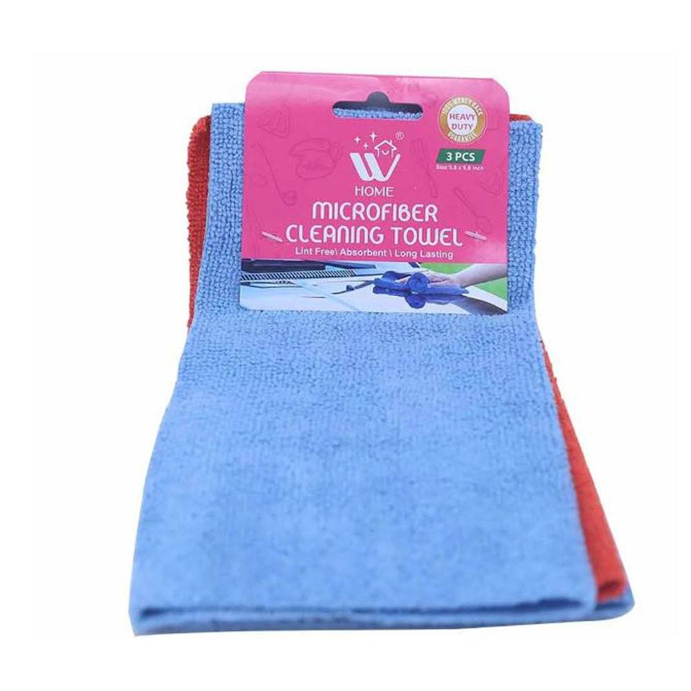 Buy WBM Microfiber Cleaning Towel (Pack of 3) Product of USA At Best