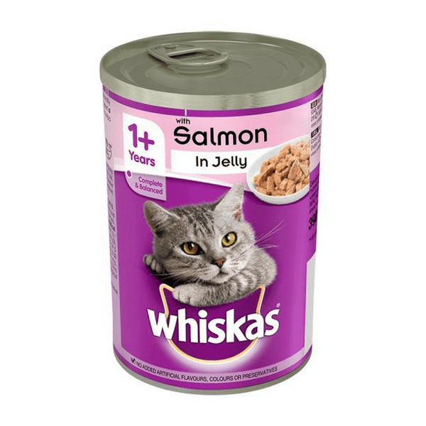 Buy Whiskas Cat Food With Salmon in Jelly At Best Price GrocerApp