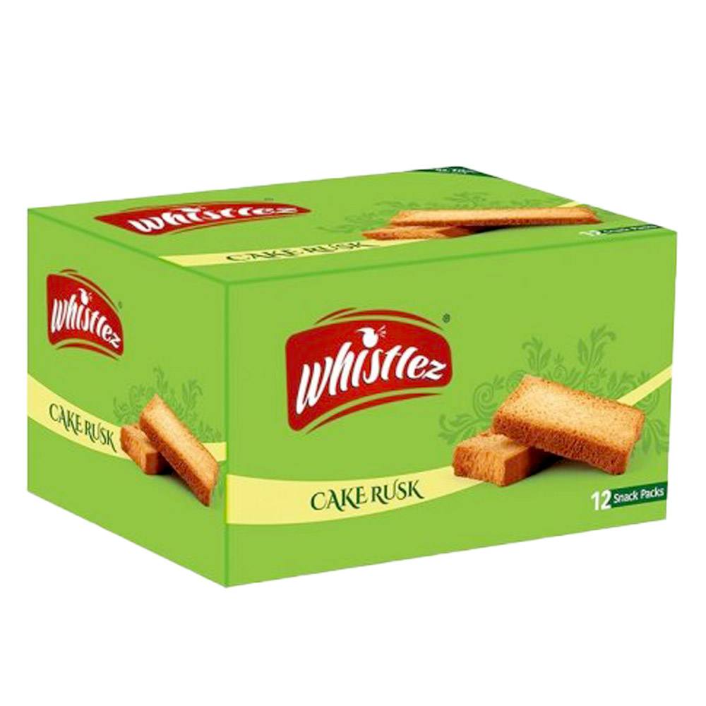 Buy Whistlez Cake Rusk Gold Snack Pack Box Biscuits