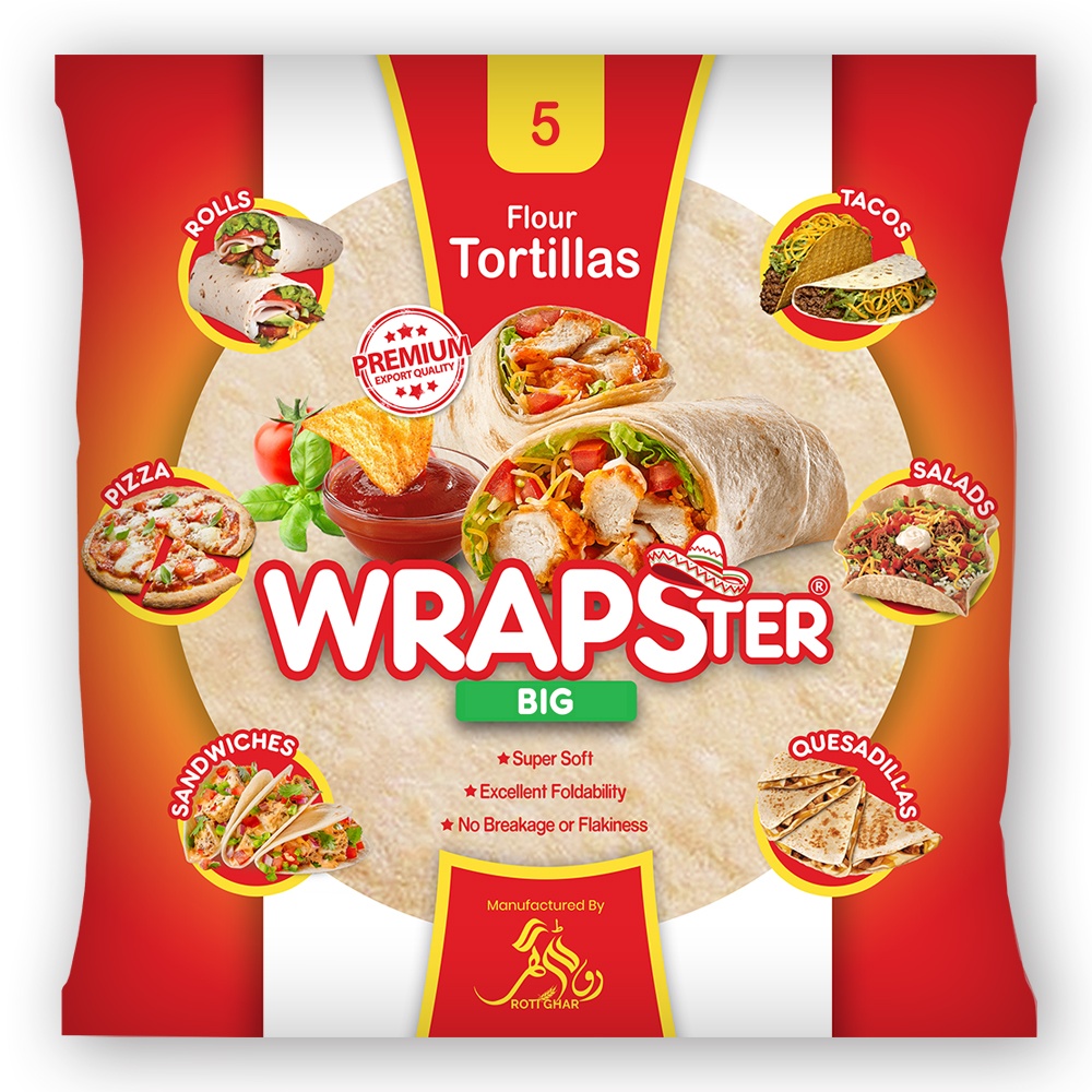 Buy Wrapster Flour Tortilla Big Breads online Grocerapp.pk