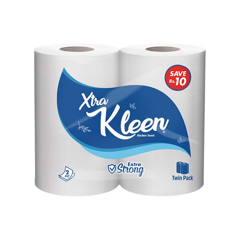 Xtra Kleen Kitchen Towel Twin Pack