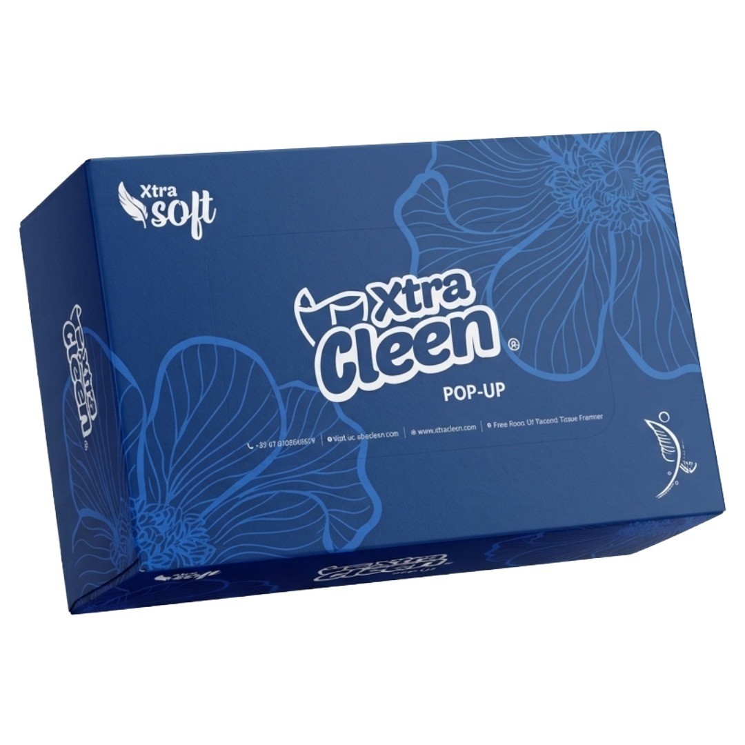 Xtra Kleen Pop up Blue (300 Sheets)