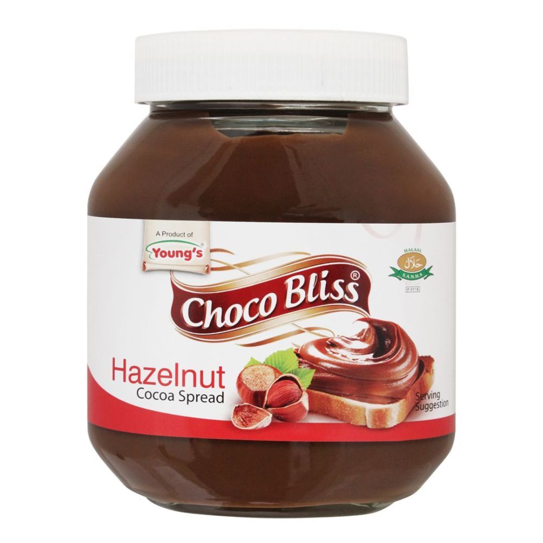 Young's Choco Bliss Hazelnut cocoa spread (675g)