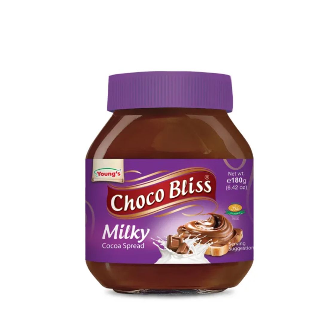 Young's Choco Bliss Milky cocoa spread (180g)