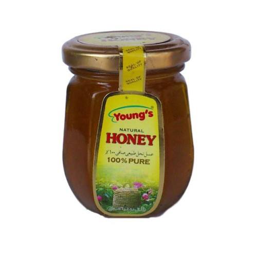 Youngs Honey Natural Glass Jar (1kg)
