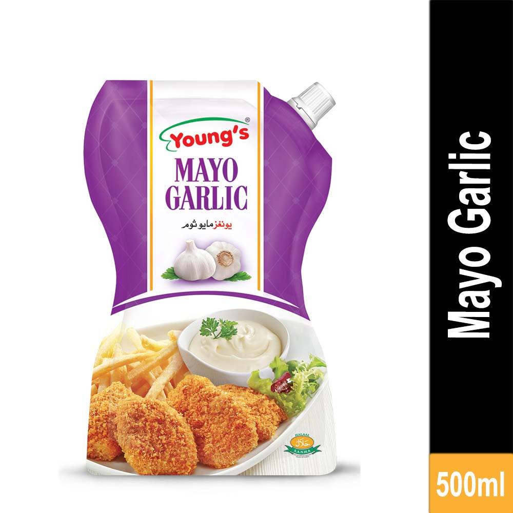 Buy Youngs Mayo Garlic Pouch At Best Price GrocerApp